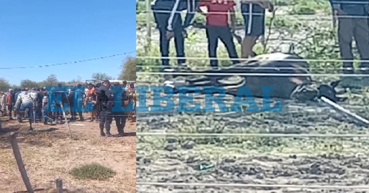 Tragedia en Añatuya- un jinete murió tras ser aplastado por su propio caballo durante una carrera - Foto- EL LIBERAL