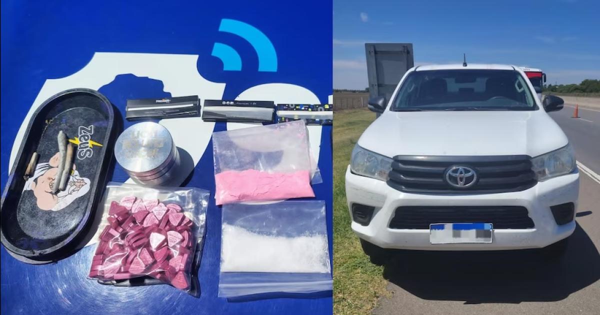 Lo detuvieron por exceso de velocidad y terminoacute arrestado con maacutes de 100 dosis de drogas