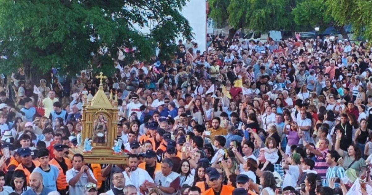 Un operativo policial histoacuterico en la Festividad de Sumampa- cuidaron a casi 80 mil fieles