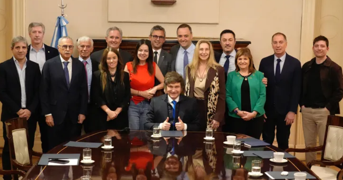 Milei convocoacute a una reunioacuten de Gabinete con Presti y Monteoliva como nuevas incorporaciones