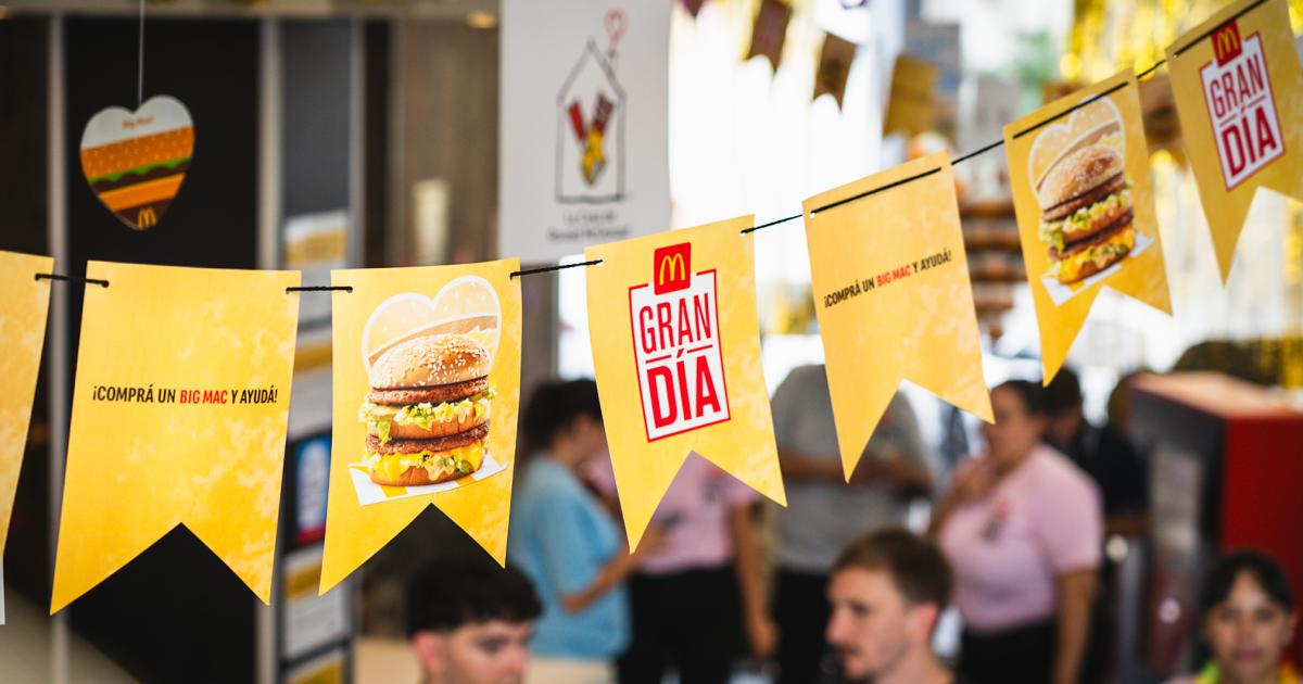 Sumate al Gran Diacutea en Santiago del Estero- con tu Big Mac ayudaacutes a Casa Ronald y a Fundacioacuten Cimientos