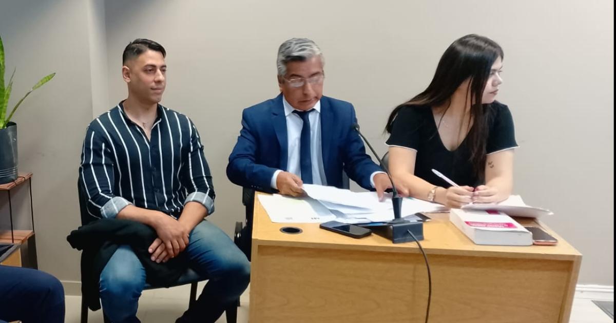 AUDIENCIA Corti presenció el debate de ayer presidido por la jueza Norma Morn