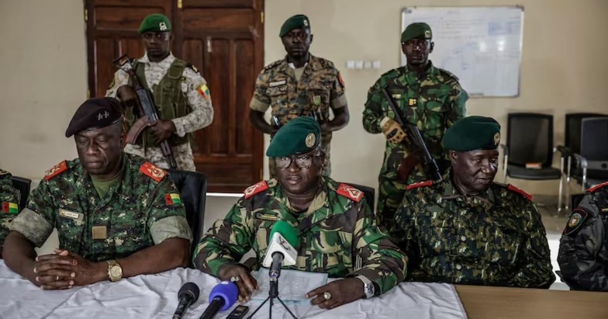 Depusieron al presidente de Guinea Bissau Umaro Sissoco Embaloacute