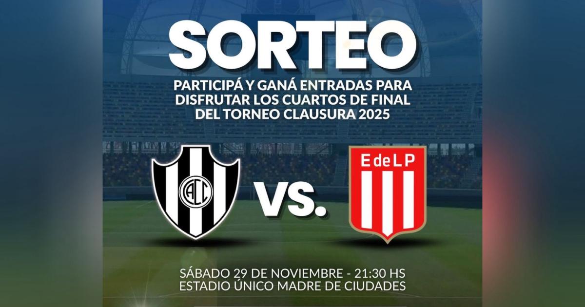 EL LIBERAL sortea entradas para el partido entre Central Coacuterdoba vs Estudiantes