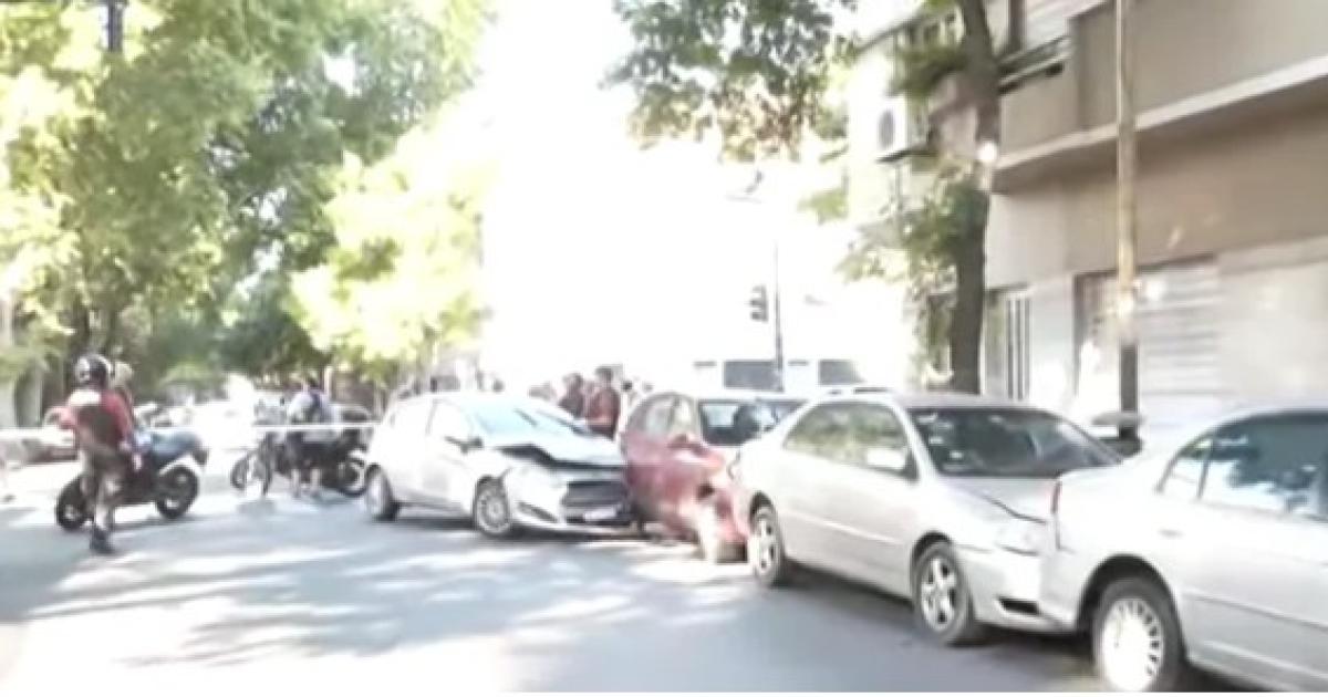 El lugar donde ocurrió el choque Foto- Agencia NA (captura)