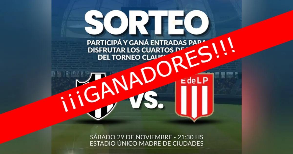 iexclEstos son los ganadores de las entradas del partido entre Central Coacuterdoba y Estudiantes