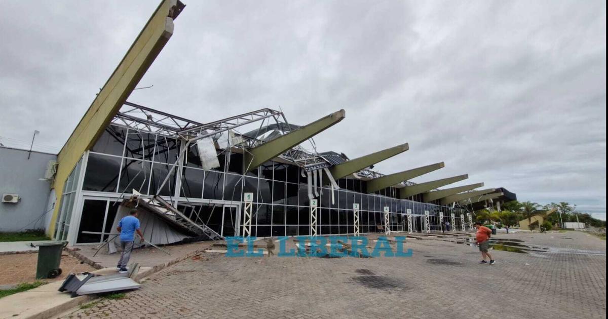 Así quedó el edificio