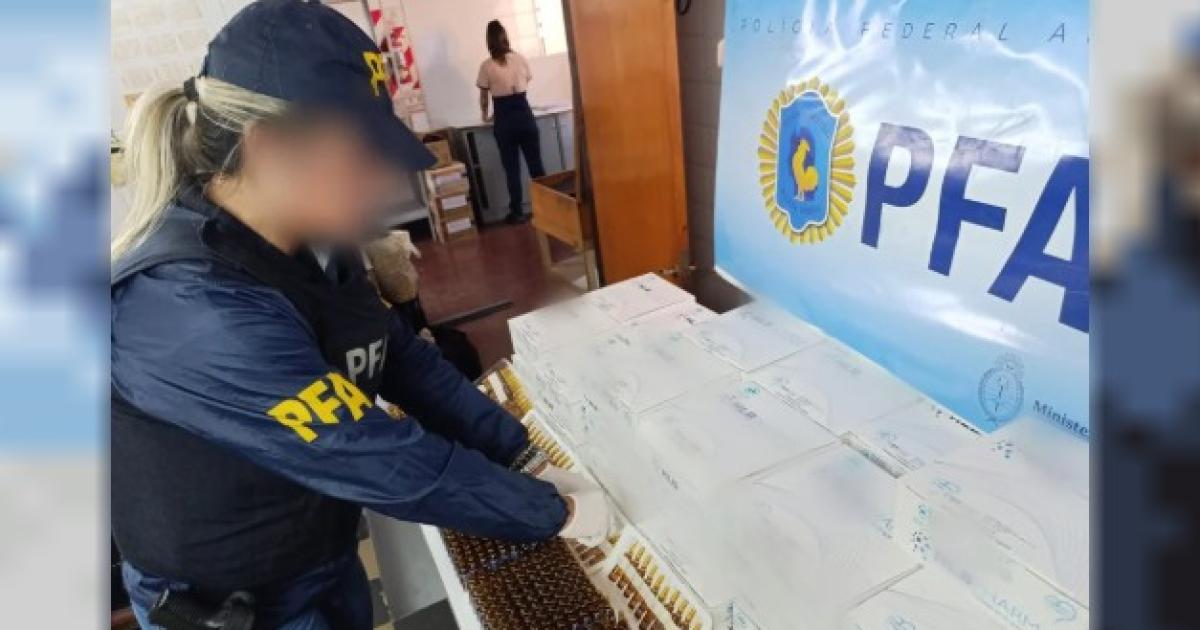 Las ampollas de fentanilo contaminado (Agencia NA-Prensa) Foto- Agencia NA (PFA)