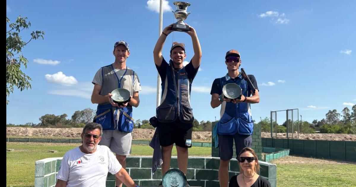 Federico Martiacuten se quedoacute con doble tiacutetulo en tiro
