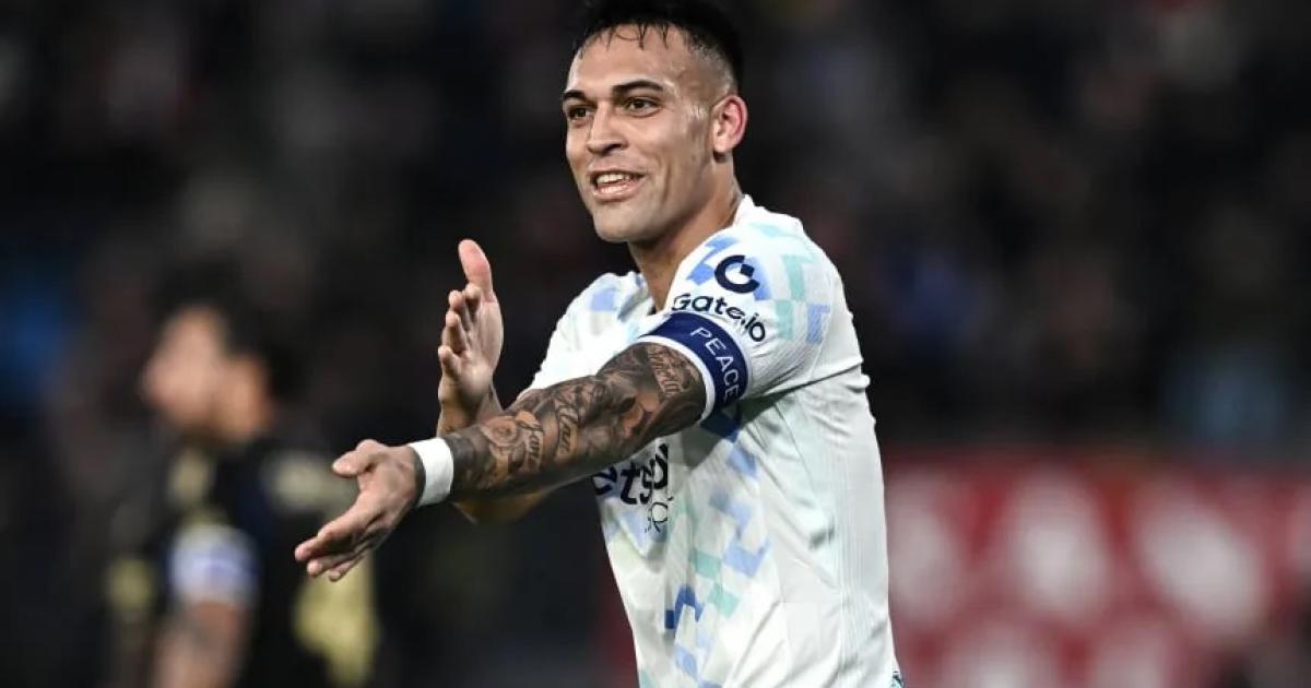 Lautaro Martiacutenez convirtioacute un doblete en la victoria del Inter