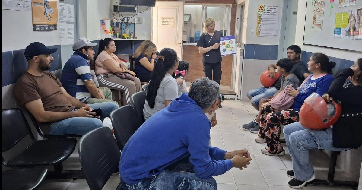 Realizaron charla en la UPA Nordm 3 sobre respuesta al VIH Sida