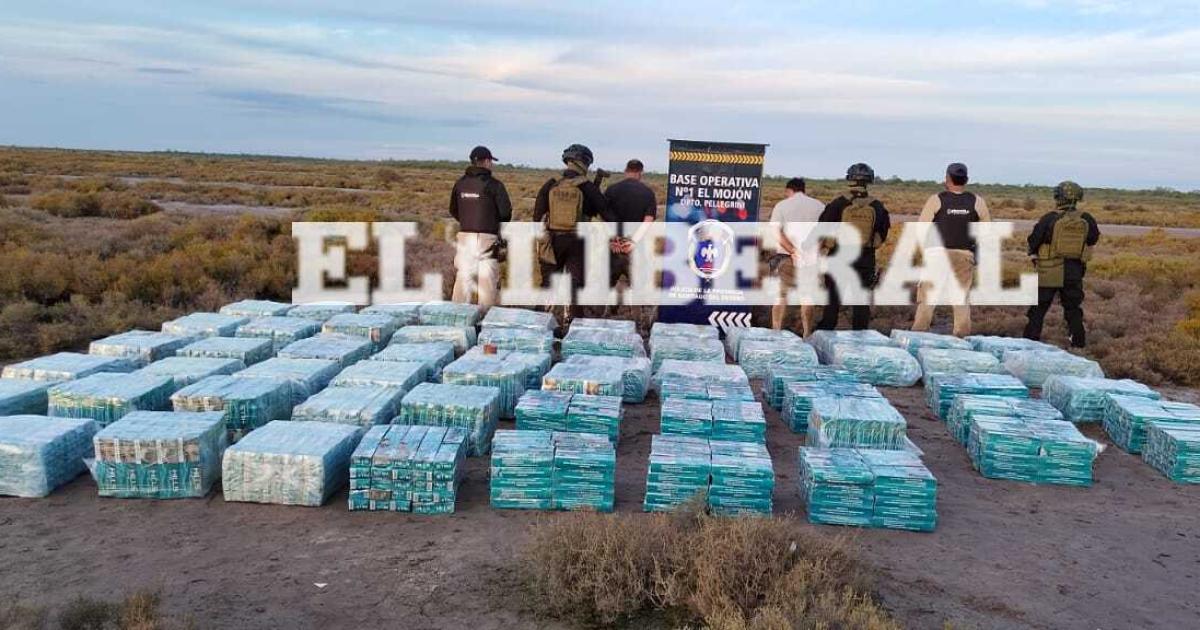 Chaquentildeos llevaban cargamento de cigarrillos valuado en 200M