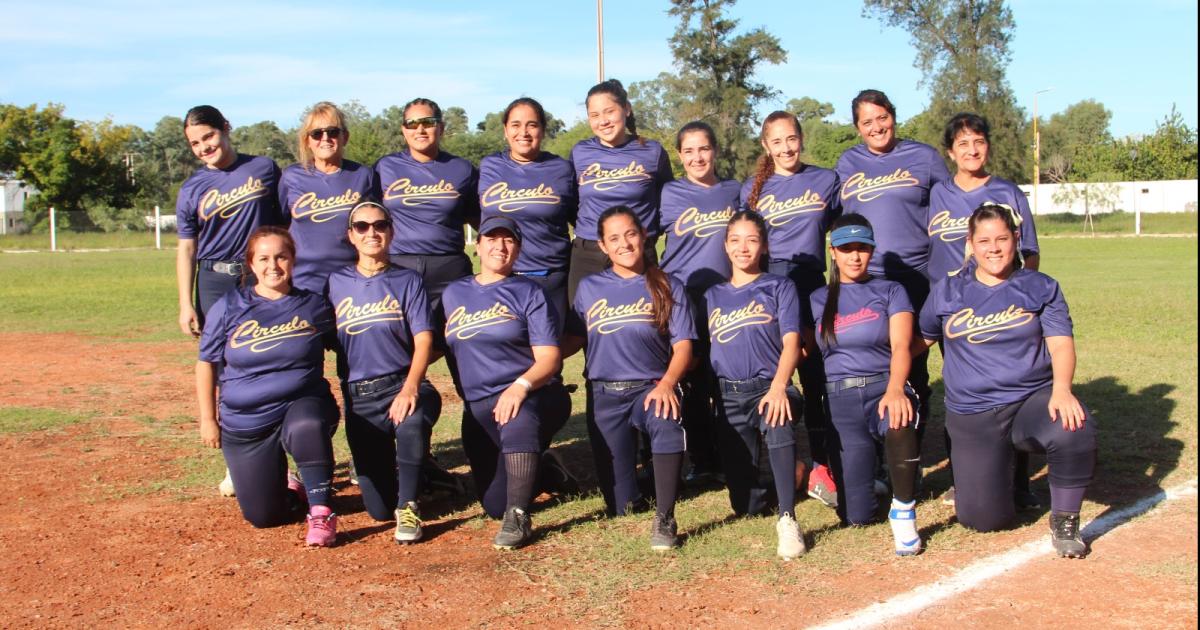 Ciacuterculo Softbol Club pegoacute el grito de campeoacuten