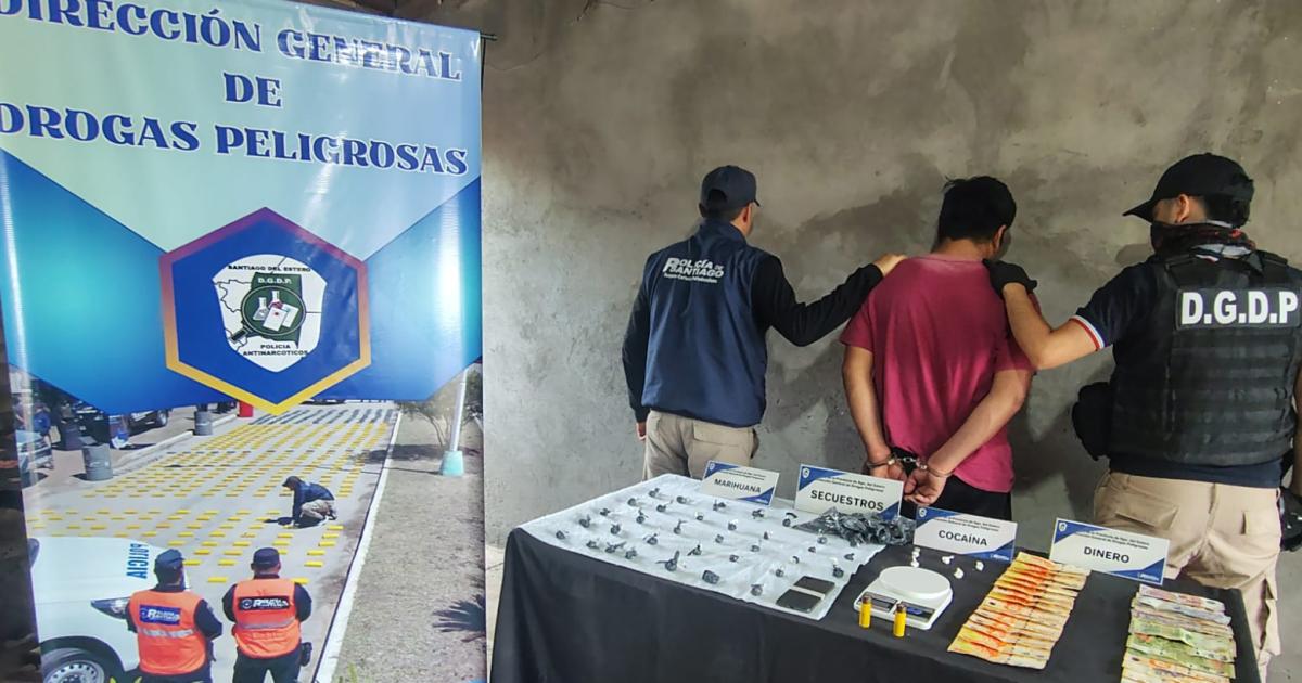 Operativo antidroga en Icantildeo- secuestran cocaiacutena marihuana y dinero en efectivo