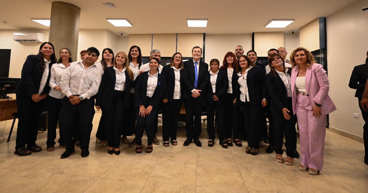 El gobernador Zamora y la intendente inauguraron el nuevo edificio de la Direccioacuten de Rentas Municipal