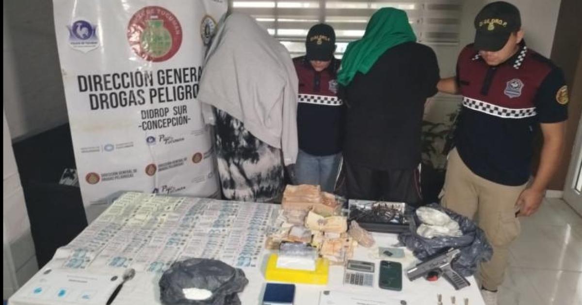Atraparon al proveedor de drogas del sur de Tucumaacuten y Santiago
