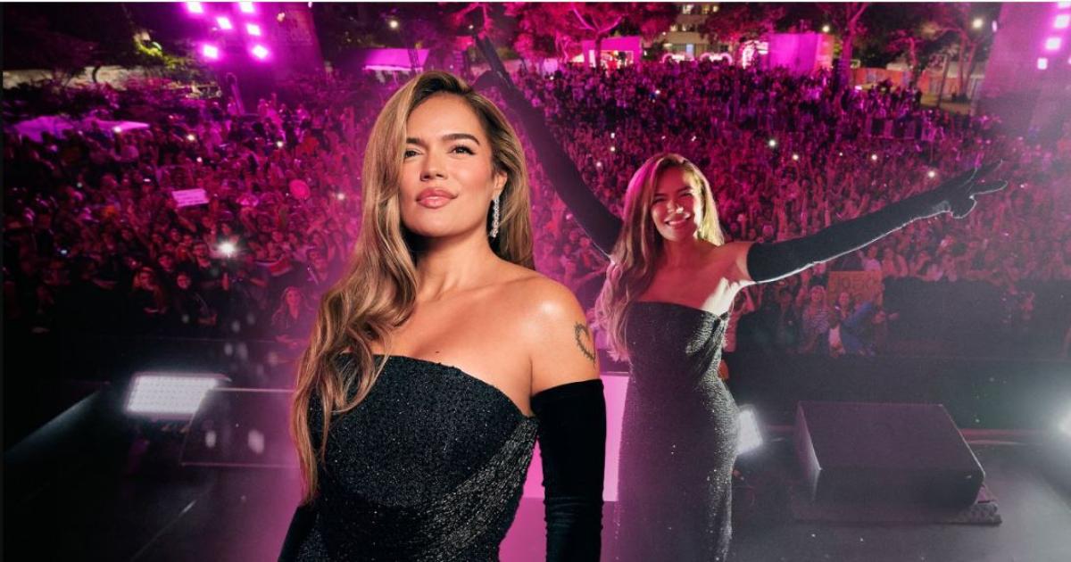 Karol G gratis en TV abierta- Telefeacute estrena su especial y se veraacute por Canal 7
