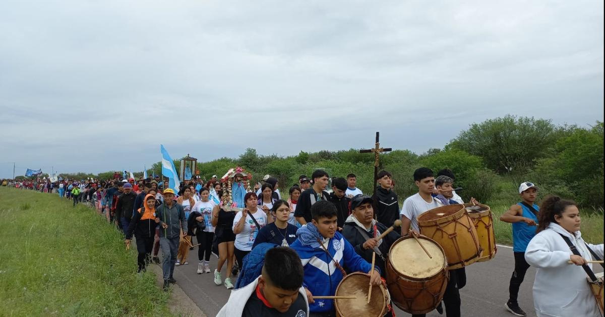 Mantildeana seraacute la peregrinacioacuten desde Ardiles al Bordm El Cruce