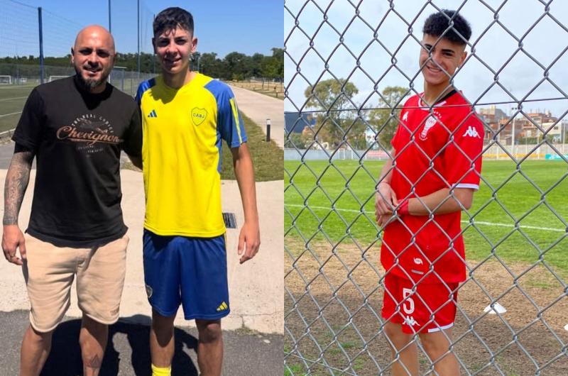 Los hermanos Peacuterez estaacuten haciendo camino al andar en Boca y Huracaacuten 