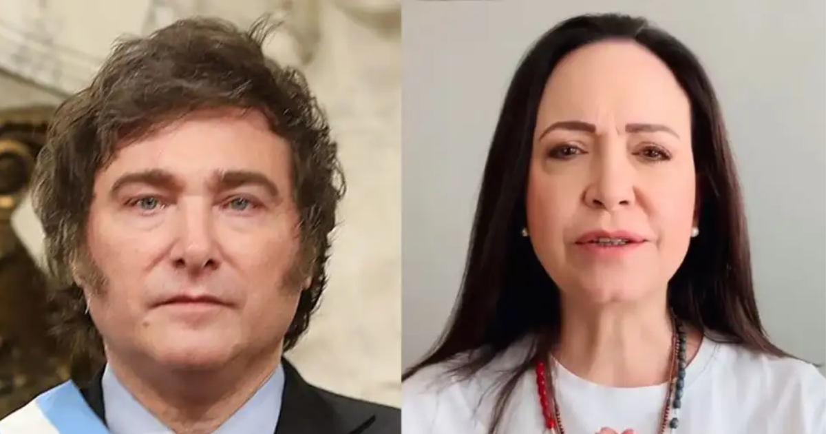 Milei y Corina Machado