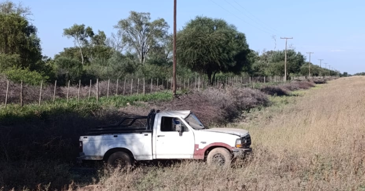 El accidente ocurrió sobre la Ruta Provincial N°6 a la altura de Otumpa departamento Moreno