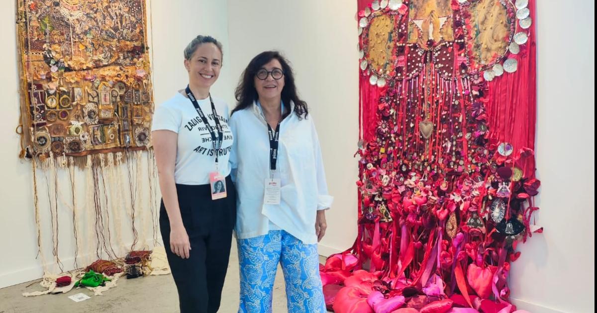 La artista visual Elda Munar expone en Pinta Miami 2025