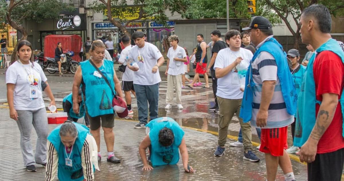 Catamarca- gran trabajo de clubes que alojaron peregrinos