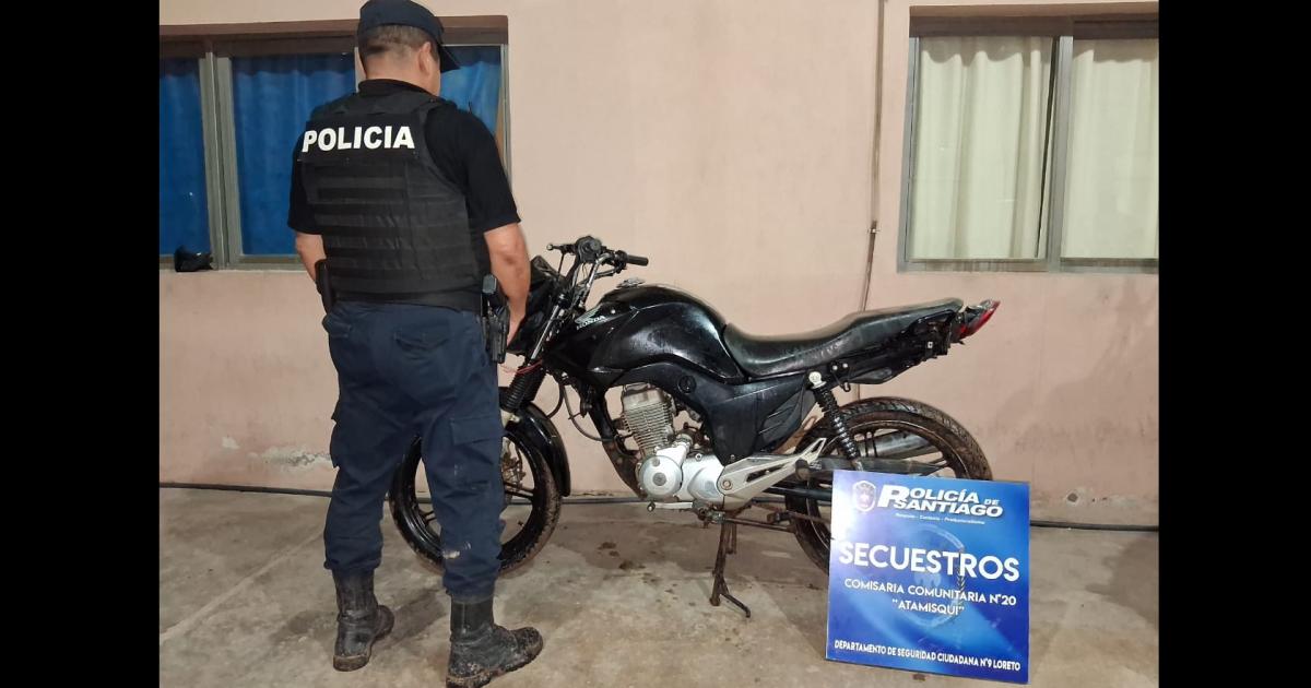 El rodado pudo ser recuperado