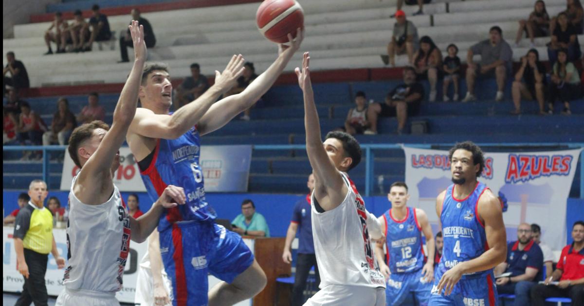 Independiente BBC aplastoacute a Sportivo Suardi por 105 a 79