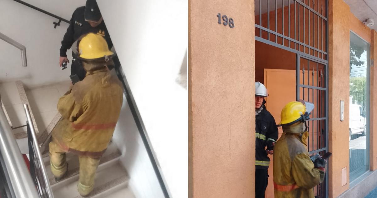 El departamento céntrico donde se originó la humareda