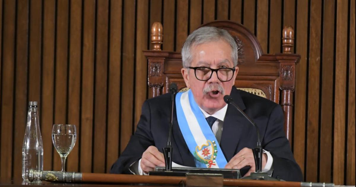 Eliacuteas Suaacuterez- Cuando hay orden y equilibrio el progreso llega a todos los sectores