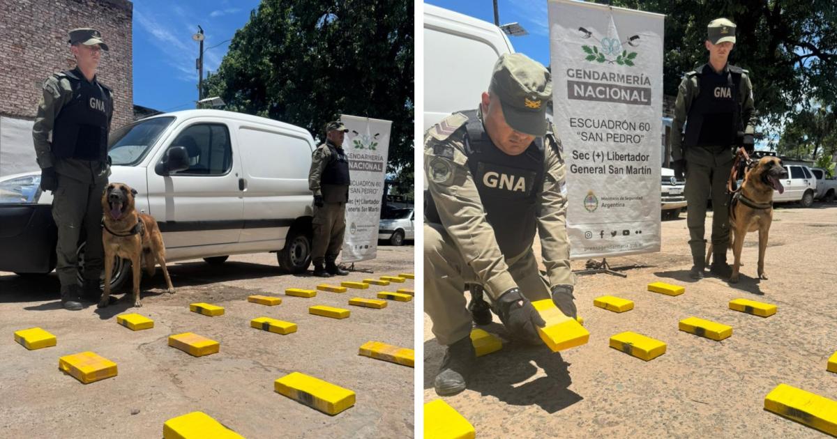Ruta 34- transportaba maacutes de 50 kilos de cocaiacutena ocultos en un doble fondo de su camioneta