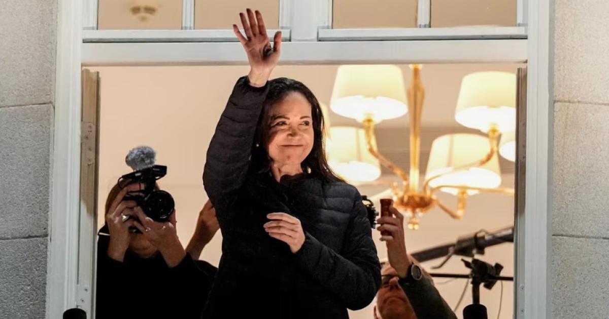 (Video- Instagram@mariacorinamachado - Foto- EFEEPALISE ASERUD)