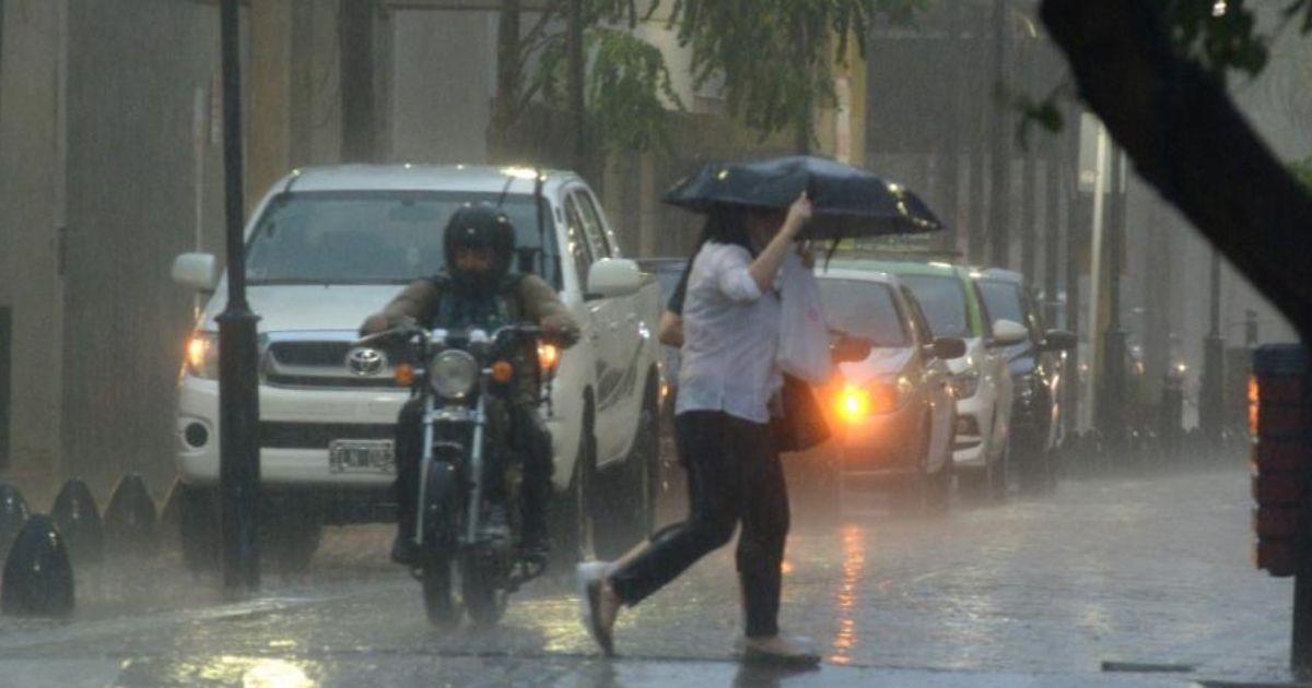 Las lluvias podrían ser intensas en Santiago del Estero
