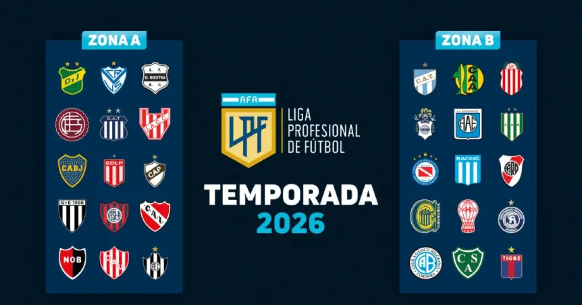 Fixture del Apertura 2026- calendario completo de partidos