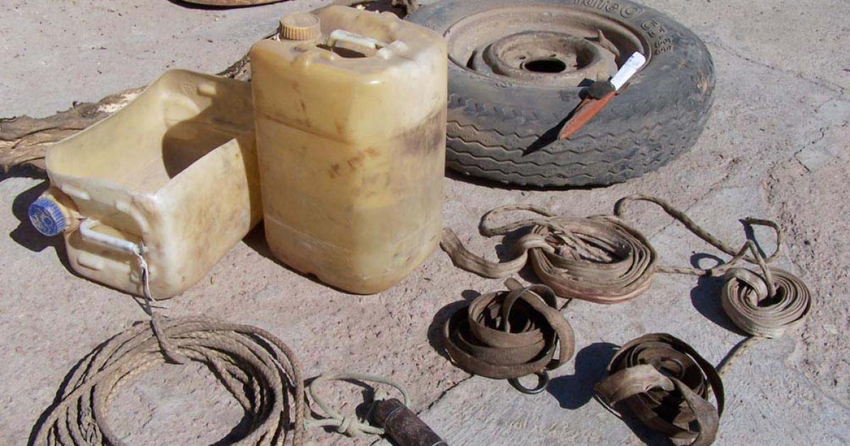 Cuatreros escaparon a los tiros y dejaron abandonado un animal