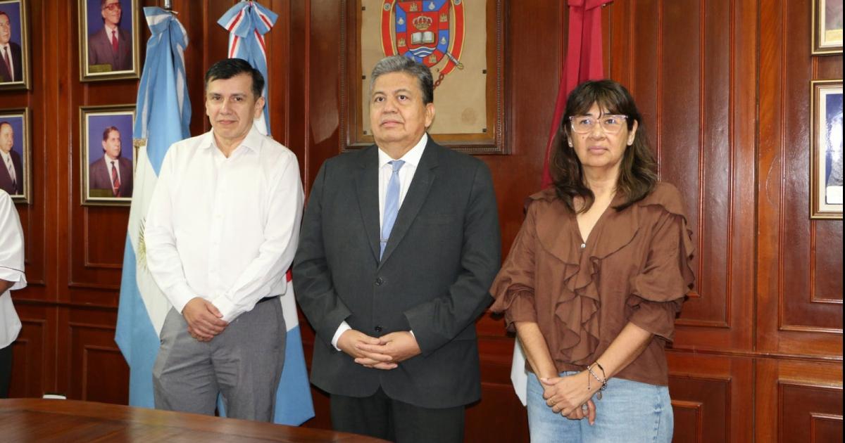 Marcelino Ledesma reveloacute la Unse que se viene con eacutel como Rector