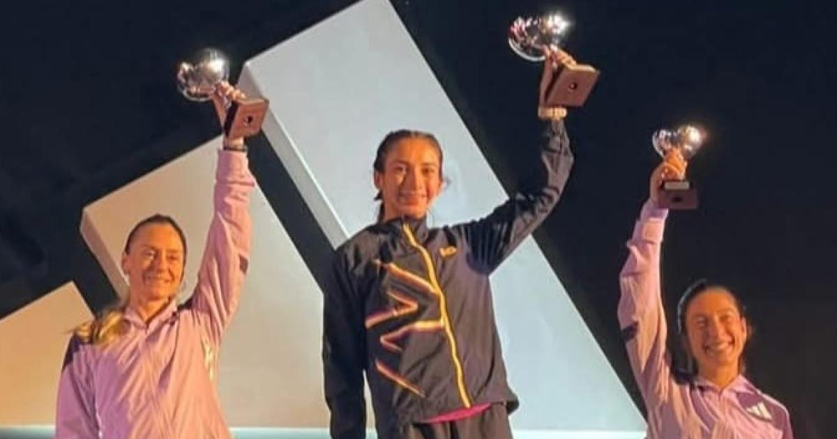 Neacutelida Pentildeaflor llevoacute a Santiago a lo maacutes alto del podio en Buenos Aires