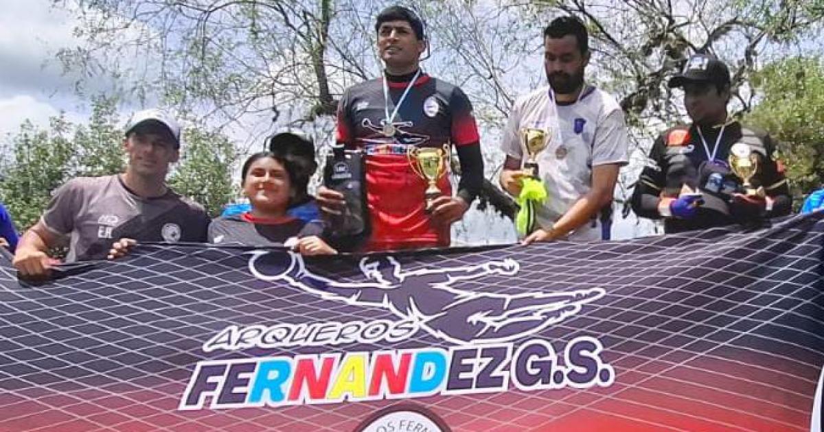 Germaacuten Pallares se consagroacute campeoacuten en un torneo internacional de arqueros