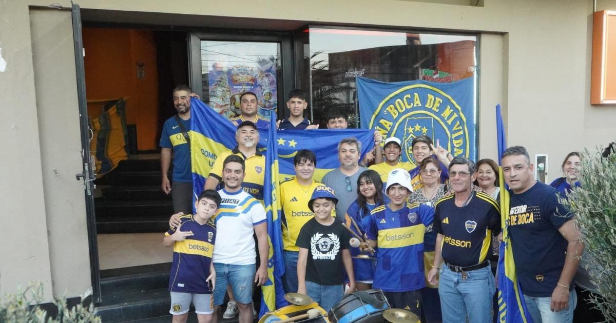 Renzi- hinchas de Boca celebraron su diacutea con una actividad solidaria