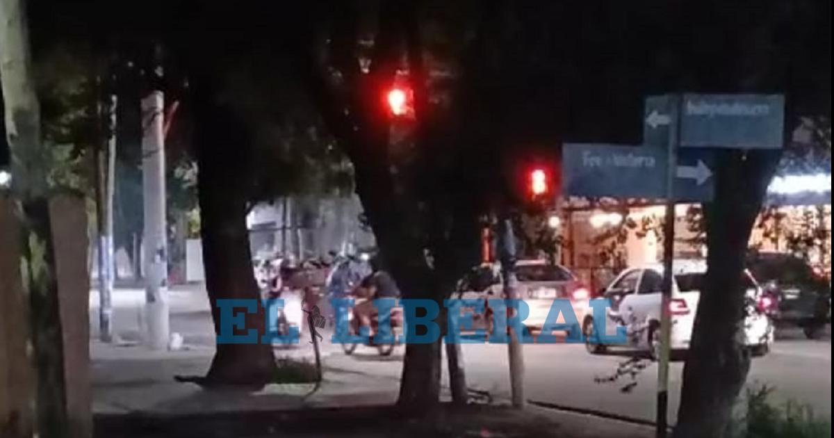 VIDEO Motos a alta velocidad generaron gran preocupacioacuten durante la madrugada