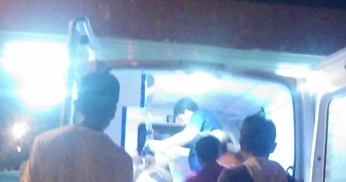 Hijo pidioacute auxilio al ver a su madre golpeada y apuntildealada