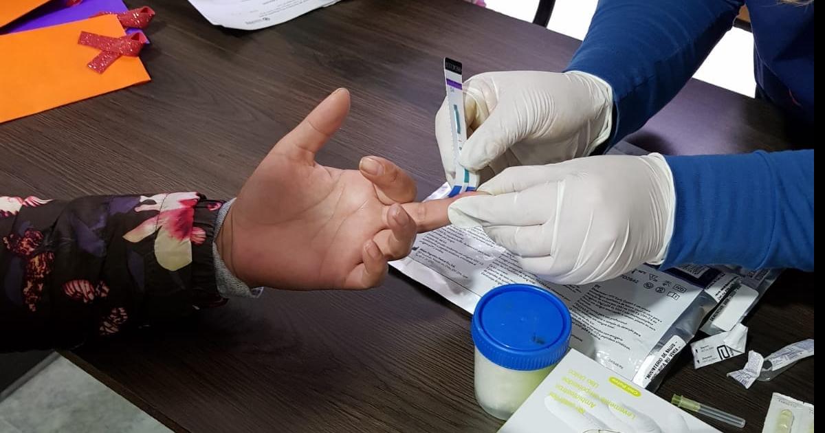 Realizan de manera gratuita el test de VIH en CAPS termenses