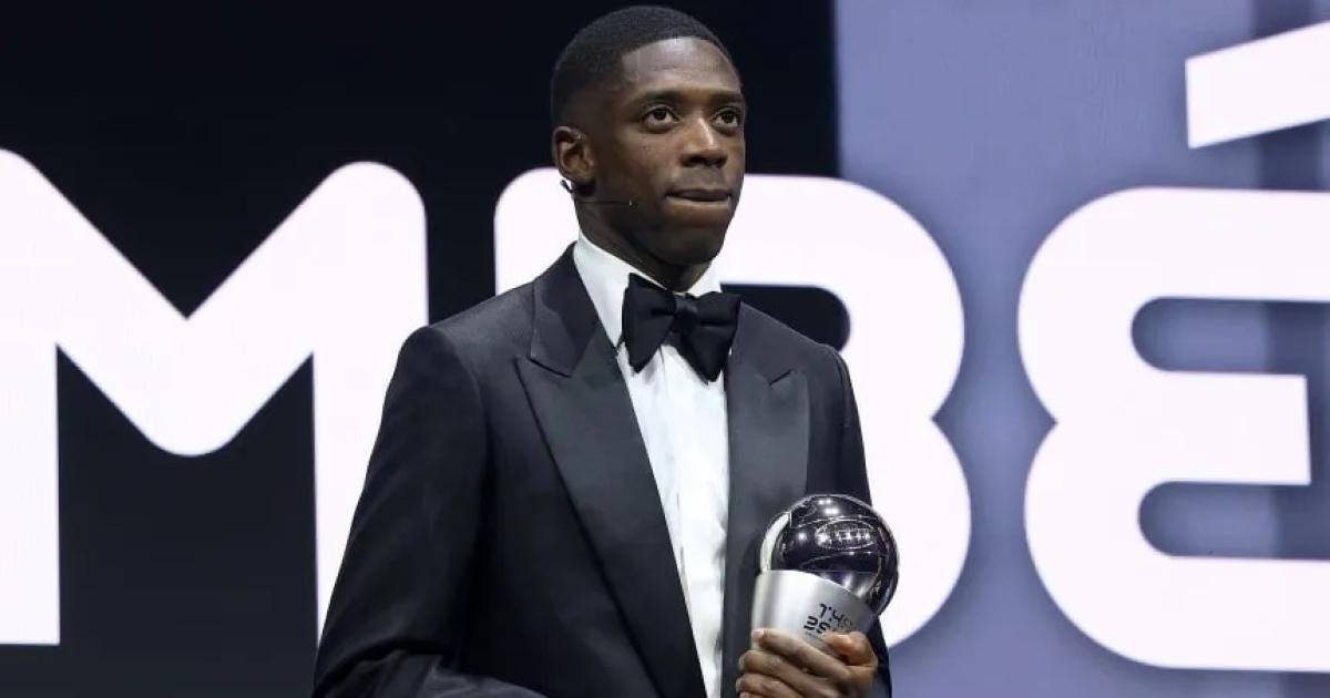 Dembeleacute fue elegido como el mejor y Santiago Montiel ganoacute el Puskas