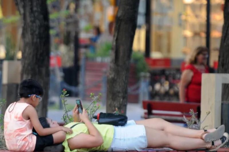 Fresco por la mañana y c�lido a la tarde