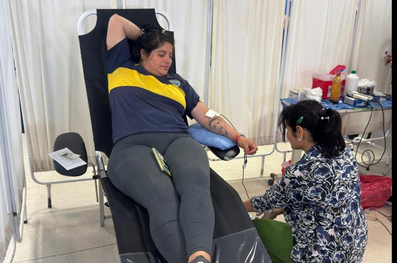 Decenas de frienses solidarios participaron de la colecta de sangre