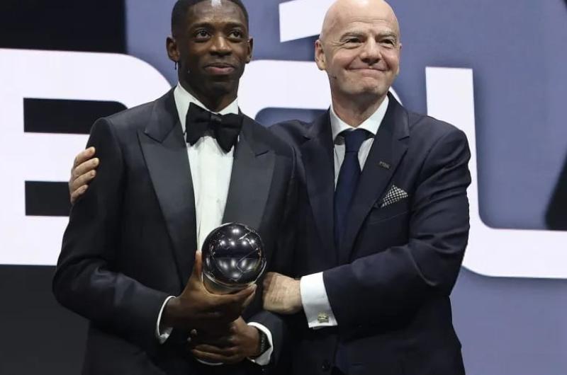 The Best 2025- PSG dominoacute la gala y Dembeacuteleacute fue elegido como el mejor del mundo