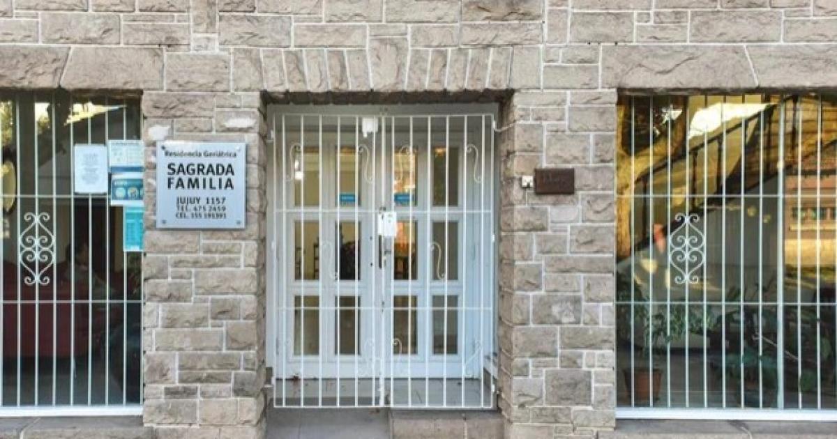 Fachada del geri�trico donde se produjo la tragedia