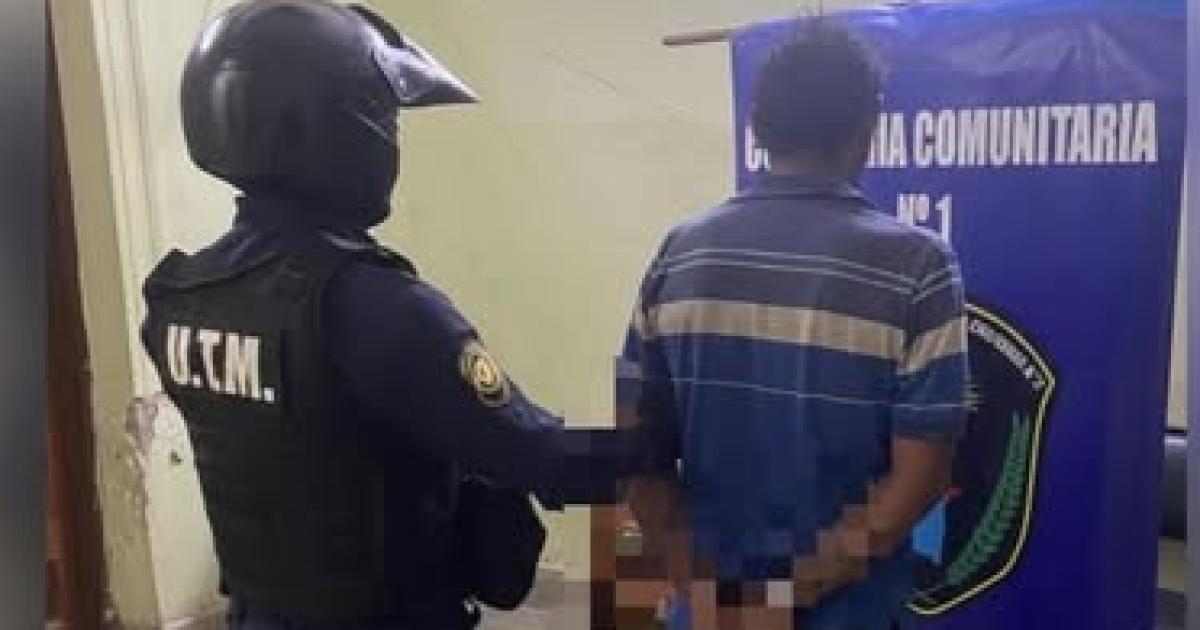 Sujeto caminaba tranquilo y teniacutea pedido de captura de comisariacuteas