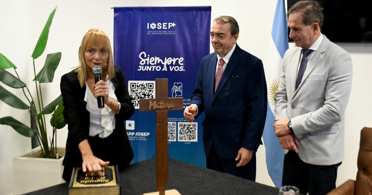 Graciela Muratore de Corona asumioacute como nueva presidenta del IOSEP